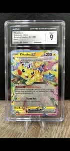{CGC Mint 9} Pikachu ex #57 Pokémon Surging Sparks - Picture 1 of 2