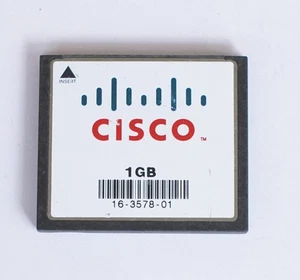 1x Cisco Systems CF Card Compact Flash Memory Card  1GB Used #113 - Picture 1 of 3