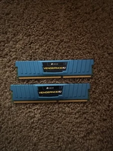 Corsair Vengeance LP 8GB (2x4GB) DDR3 RAM Kit 1600MHz 9-9-9-24 CML8GX3M2A1600C9B - Picture 1 of 2