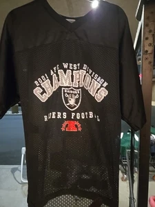 Vintage Oakland Raiders Rich Gannon 2001 AFC Western Division Champions Trikot #12 - Bild 1 von 6