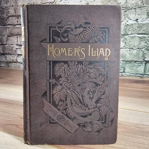 Homer's Iliad trans. by Alexander Pope, antique book Ultra Rare!!! - Picture 1 of 7