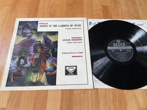Falla nights in the gardens of Spain, Rodrigo, Argenta, Lp Decca ED1 SXL 2091 NM - Picture 1 of 9