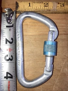 DMM 2200kg WALES B89 Aluminum Screw Gate Carabiner Climbing Vintage - Picture 1 of 12