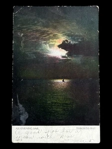Vintage Toronto Bay Sailing Ontario Canada Postcard Post Card - Bild 1 von 2