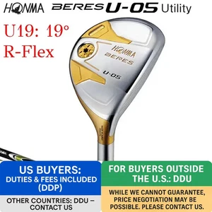 HONMA BERES U-05 4-Star GP Hybrid U19 19° R-Flex ARMRQ ∞ 44 4S w/Headcover - Picture 1 of 8