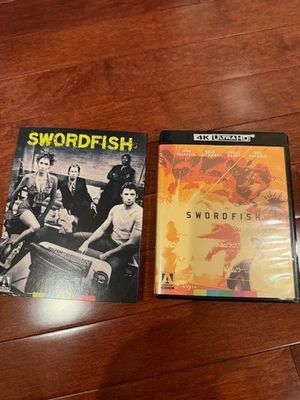 Swordfish (4K UHD, 2025) Like New, With Slipcover Travolta, Jackman, Berry - Image 1 of 4