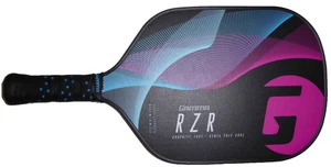 GAMMA RZR PICKLEBALL PADDLE RACQUET BLACK PINK BLUE GRAPHITE USAPA APPROVED USA - Picture 1 of 8