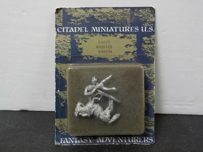 Blister G702 Vintage Años 80 Citadel Miniatures US FAC27 MONTADO AMAZON MOC Foto 1 de 2
