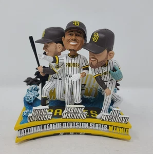 Collectable Bobble Head Players Padres Limited Edition Grisham Machado Musgrove - Picture 1 of 12