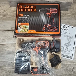 BLACK+DECKER BDCDD120C 20V Cordless Drill/Driver - Picture 1 of 4