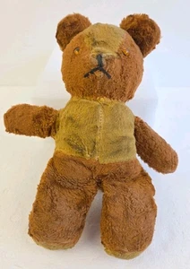 Vintage Teddybär (wahrscheinlich ein Cubbigund GUND) 2-farbig braun 11 Zoll 1950er - Bild 1 von 8