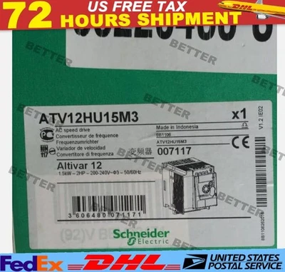 1PCS ATV12HU15M3 NEW INVERTER ATV12HU15M3 - Image 1 of 4