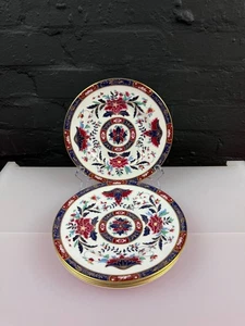 4 x Platos de Ensalada Royal Worcester Prince Regent Acento 20,5 cm Ancho 4 Juegos - Imagen 1 de 6