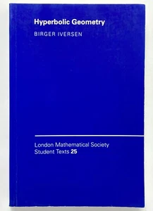 HYPERBOLIC GEOMETRY - Birger Iversen Cambridge University Press - Imagen 1 de 1