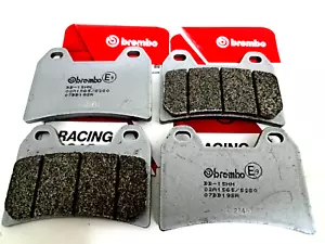 4x PASTIGLIE FRENO ANTERIORE BREMBO RACING KTM DUKE (F9603R6) 790 2018-2020 - Foto 1 di 3