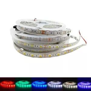 RGB LED Strip Light 5050 2835 DC12V Flexible LED Tape 60LEDs/m 5M 12V LED Strip - Picture 1 of 6