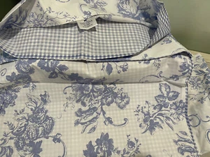 Vantona Home England NWT 4pc King Sheet Set 100% Cotton Percale Print Toile - Picture 1 of 9