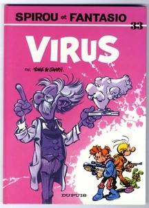 SPIROU ET FANTASIO  n°33  VIRUS   TOME  JANRY   EO  1984  TTBE - Picture 1 of 4