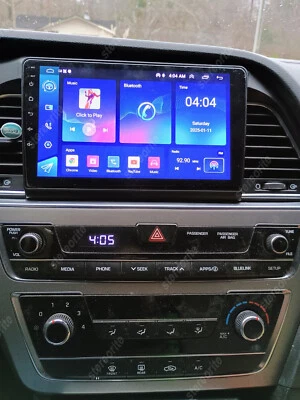 9inch Carplay For 2015 2016 2017 HYUNDAI SONATA Android 13 Car Radio Stereo GPS Foto 1 de 4