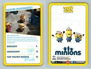 Denim Dungarees - Minions 2015 Top Trumps Card - Picture 1 of 1