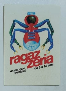 I102599 141/tt ADESIVO Vintage - RAGAZZERIA - Palermo - Picture 1 of 4