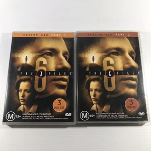 The X Files Season Six Part 1 and Part 2 DVD Region 4 PAL TV Series - Picture 1 of 12
