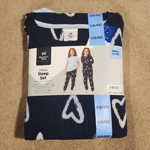 Member's Mark Girl's 3 Piece Mix and Match Sleep Pajama Set Size 6/6X - Picture 1 of 2