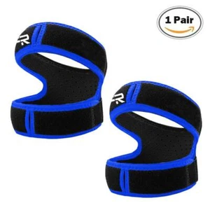 Knee Brace Support Patella Stabilizer Strap Arthritis Tendon Pain Relief Sport - Picture 1 of 19