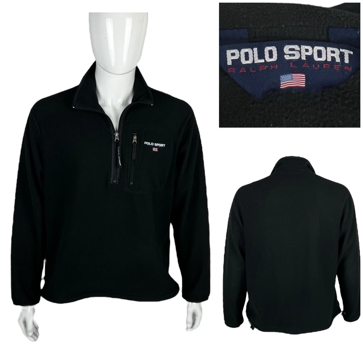 Polo Sport Men's 1/2 Zip Features for sale | eBay