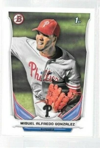2014 Bowman Prospects Miguel Alfredo Gonzalez #BP105 Phillies - Picture 1 of 1