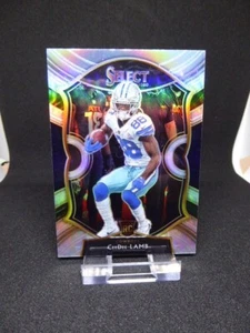 2020 PANINI SELECT CONCOURSE - CeeDEE LAMB- COWBOYS - PRIZM #57 - Picture 1 of 2