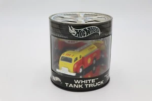 Hot Wheels WHITE TANK TRUCK SHELL OIL CAN HIGH TEST SERIES LIMITED 4/4 NIP - Imagen 1 de 5