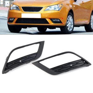 For Seat Ibiza 6J 2012-2020 Front Lower Bumper Grille Fog Light Grill Cover - Picture 1 of 11