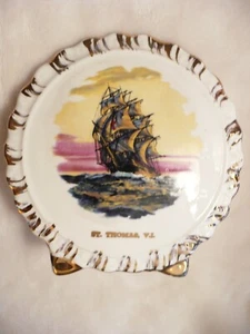 83A- ST THOMAS V.I. VASE LIVERPOOL RD. POTTERY LTD ENGLAND FINE BONE CHINA - Picture 1 of 12