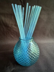 Aqua Hobnail Reed Diffuser with Reeds - Picture 1 of 2
