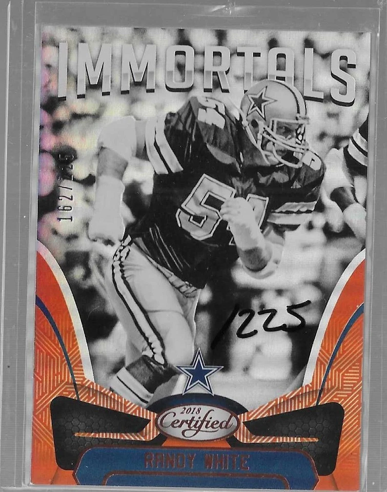 Randy White 2018 Panini Certified Immortals Parallel/225 Dallas NFL!! - Image 1 of 1