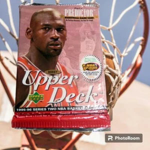 1995 -96 Upper Deck Predictor Series Two Basketball 12 Pack Cards Sealed - Picture 1 of 2