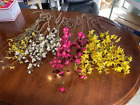 Lot of 13 Long Artificial Faux Flowers 36" ~ Spring Collection