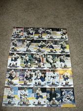 2005-2006 AHL Peoria Rivermen Card Set Uncut Sheet St Louis Blues Patrick Lalime