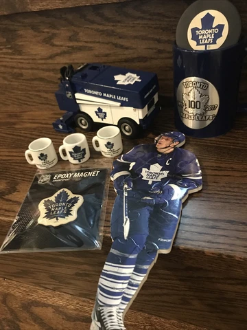 NHL Toronto Maple Leafs bundle - zamboni, mug, cup, magnet, puck Cover