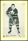 Gord Hannigan 1944-64 Group 2 Beehive '44 Hockey Photo EXa Toronto Maple Leafs