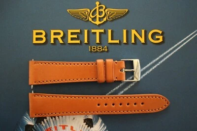 CORREA DE RELOJ PREMIUM DE 20 MM PARA WIDELING CORREA DE RELOJ DE PANTORRILLA BRONCEADA PARA SILLA DE MONTAR Foto 1 de 4