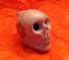 Rare Aztec Whistle - Skull Cry of Llorona Ghost Handmade Mexican Item, See Video