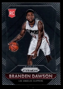 BRANDEN DAWSON #347 MINT CLIPPERS ROOKIE CARD RC SP 2015-16 PANINI PRIZM CHROME - Picture 1 of 1