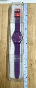 Swatch Watch London 2012 Paralympic Games GZ272. Working. Box And Papers. - Picture 1 of 4