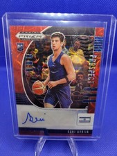 DENI AVDIJA 2020-21 Prizm Draft Picks CHOICE RED ROOKIE PROSPECT AUTO 58/88
