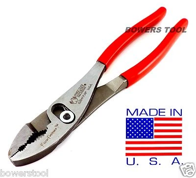 Wilde Tool 10” Inch Combination Slip Joint Pliers Flush Fastener MADE IN USA - Image 1 of 4