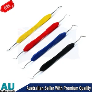 Dental Composite Amalgam Flat Plastic Filling Restorative Instruments Silicon - Picture 1 of 6