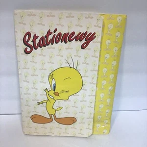 HTV Vintage Loony Tunes Tweety Bird Stationery Pack With Folder - Picture 1 of 9