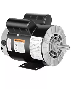 3.7 HP Air Compressor Motor Single Phase 3450 RPM 5/8" Shaft Diameter 56 Frame - Picture 1 of 7